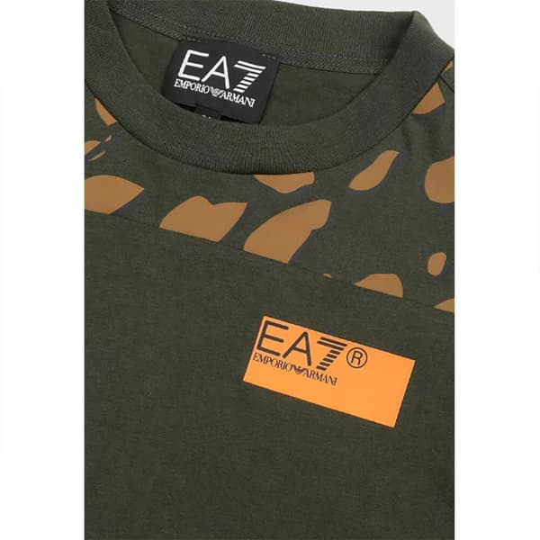 Ea7 Emporio Armani 6rbt63 Lyhythihainen T-paita Vihreä 12 Years Poika
