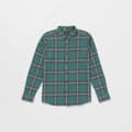 Miniatyrbild 3 av 4: Volcom Caden Plaid Skjorta Med Långa ärmar Grönt XL Man