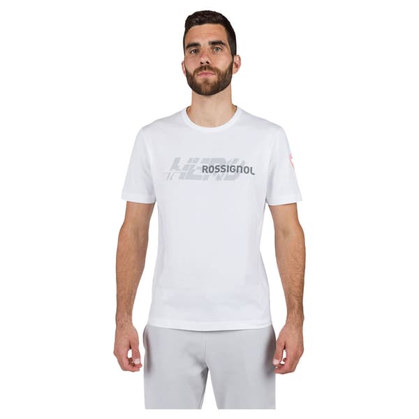 Rossignol New Hero Graphic T-shirt Med Korta ärmar Vit 2XL Man