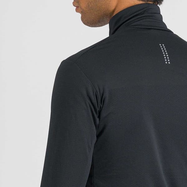 Sportful Cardio Tech Halv Dragkedja Långärmad T-shirt Svart 3XL Man