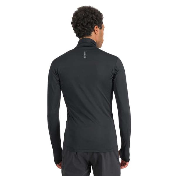 Sportful Cardio Tech Halv Dragkedja Långärmad T-shirt Svart 3XL Man
