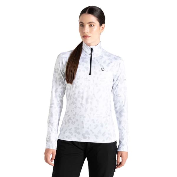 Dare2b Divulge Core Stretch T-shirt Med Lång ärm Vit 44 Kvinna