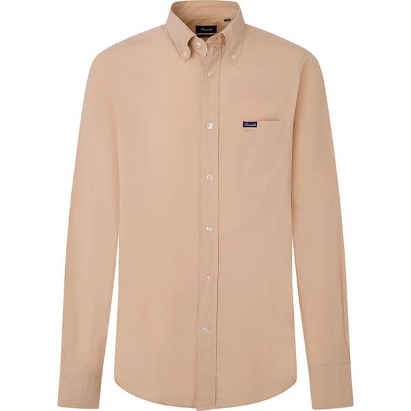 FaÇonnable Club Bd Gd Bas Pop Skjorte Med Lange ærmer Beige XL Mand