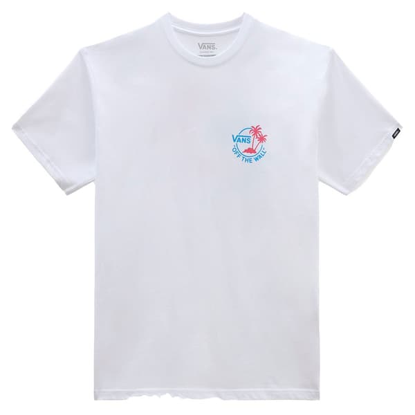 Vans Classic Mini Dual Palm T-shirt Med Korta ärmar Vit L Man