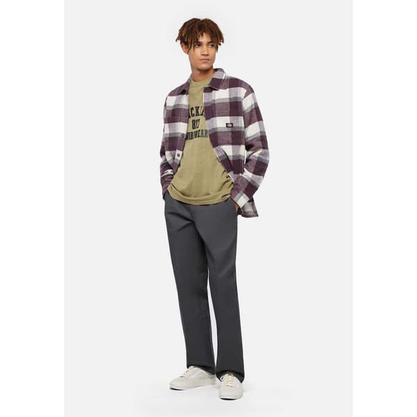 Dickies Plaid Coaling Skjorte Med Lange ærmer Flerfarvet S Mand