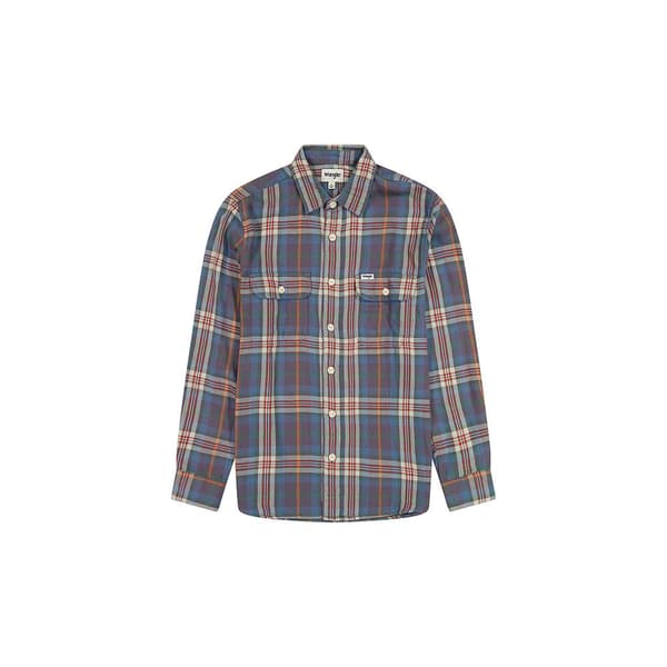 Wrangler 112357233 Skjorta Med Långa ärmar Flerfärgad XL Man