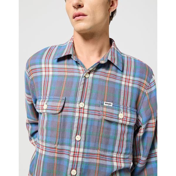 Wrangler 112357233 Skjorta Med Långa ärmar Flerfärgad XL Man