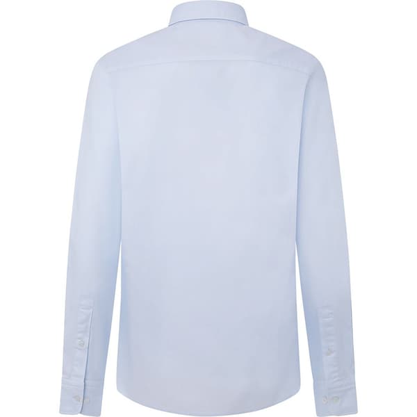 Hackett Dyed Oxford Skjorte Med Lange ærmer Blå S Mand
