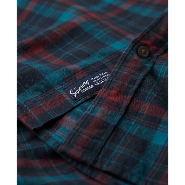 Superdry Vintage Check Pitkähihainen Kauluspaita Monivärinen M Mies