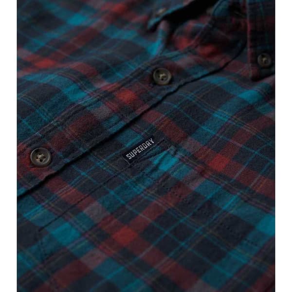 Superdry Vintage Check Pitkähihainen Kauluspaita Monivärinen M Mies