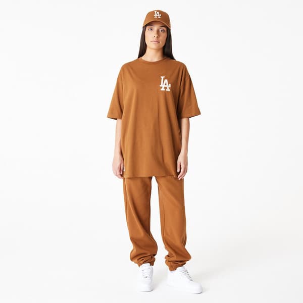New Era League Essentials Lc Os Los Angeles Dodgers T-shirt Med Korta ärmar Orange XL Man