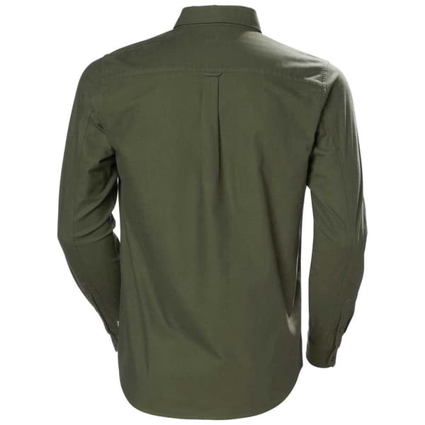 Helly Hansen Organic Skjorta Med Långa ärmar Grönt S Man
