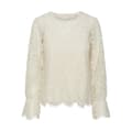 Miniatyrbillede 3 af 6: Yas Perla Langærmet Bluse Beige S Kvinde