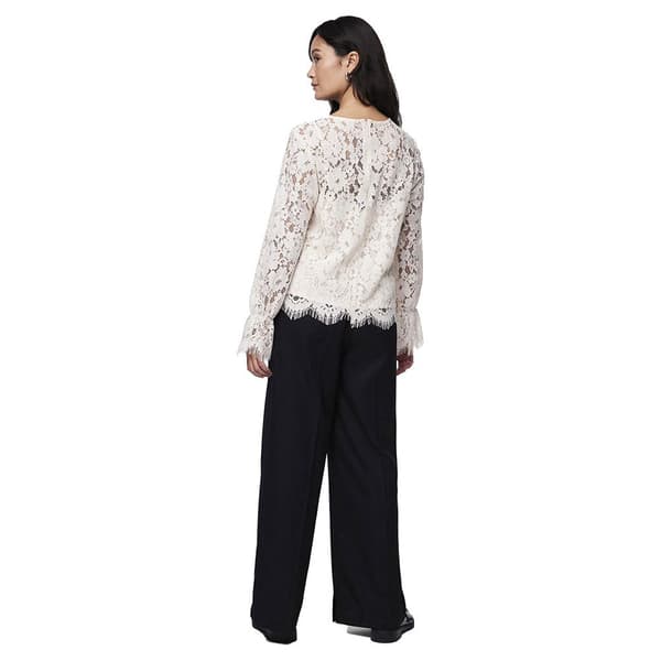 Yas Perla Langærmet Bluse Beige S Kvinde