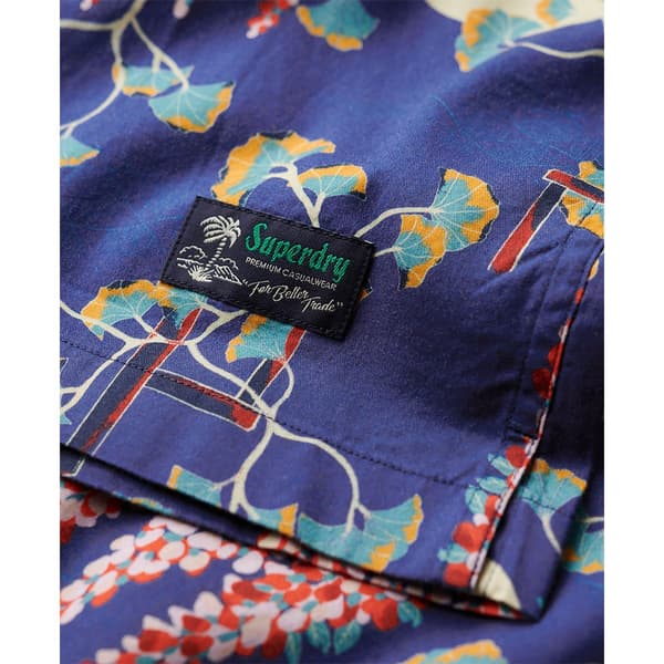 Superdry Hawaiian Kortærmet Skjorte Flerfarvet M Mand