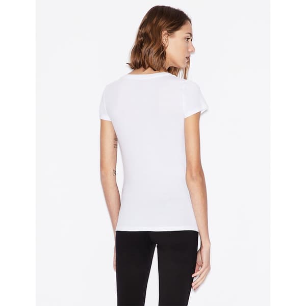 Armani Exchange 8nyt70_yj16z T-shirt Med Lange ærmer Sort M Kvinde