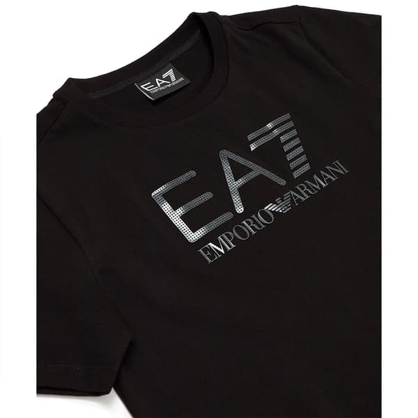 Ea7 Emporio Armani 6dbt53_bj02z T-shirt Med Korta ärmar Svart 10 Years Pojke
