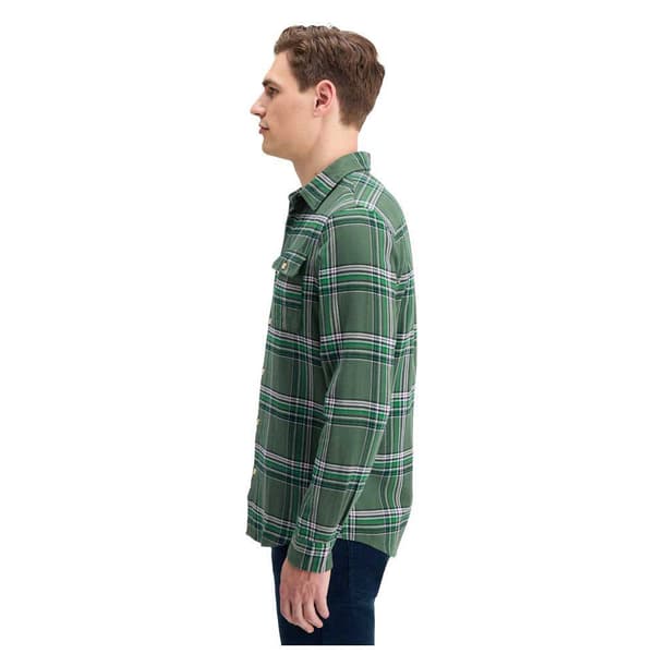 Scotch & Soda 178717 Skjorta Med Långa ärmar Grönt M Man