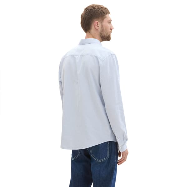 Tom Tailor Oxford Skjorte Med Lange ærmer Hvid 2XL Mand