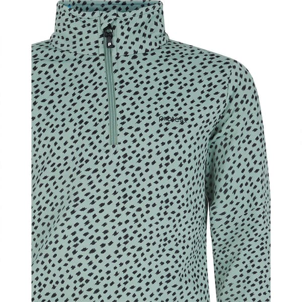 Protest Zoak Halv Dragkedja Långärmad T-shirt Grönt 140 cm Pojke