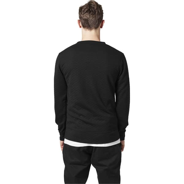 Urban Classics Diamond T-shirt Sort M Mand