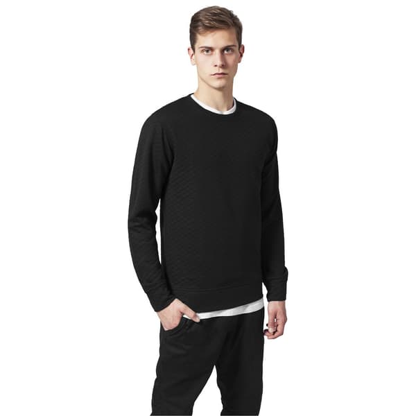 Urban Classics Diamond T-shirt Sort M Mand