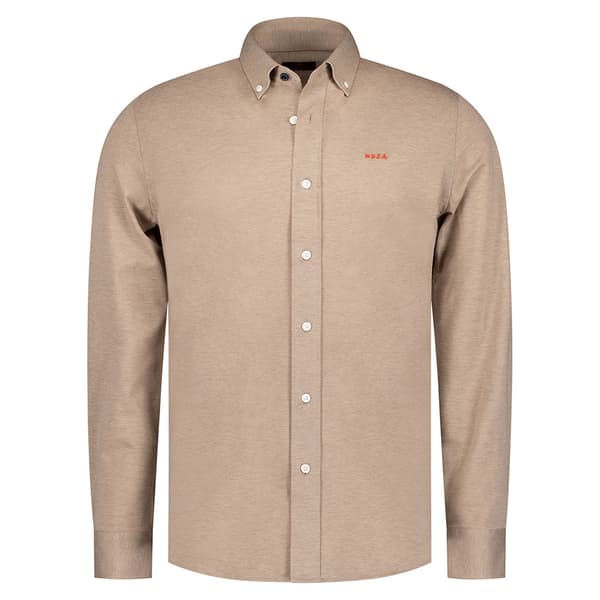 Nza New Zealand Riley Skjorte Med Lange ærmer Beige XL Mand
