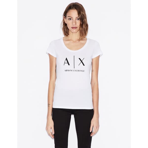 Armani Exchange 8nyt70_yj16z T-shirt Med Lange ærmer Sort XL Kvinde