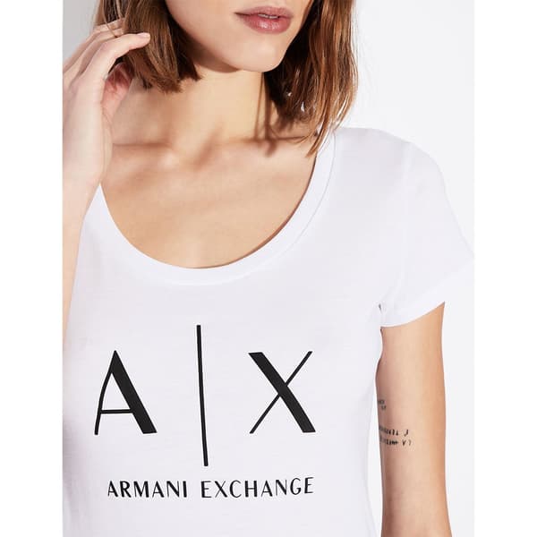 Armani Exchange 8nyt70_yj16z T-shirt Med Lange ærmer Sort XL Kvinde