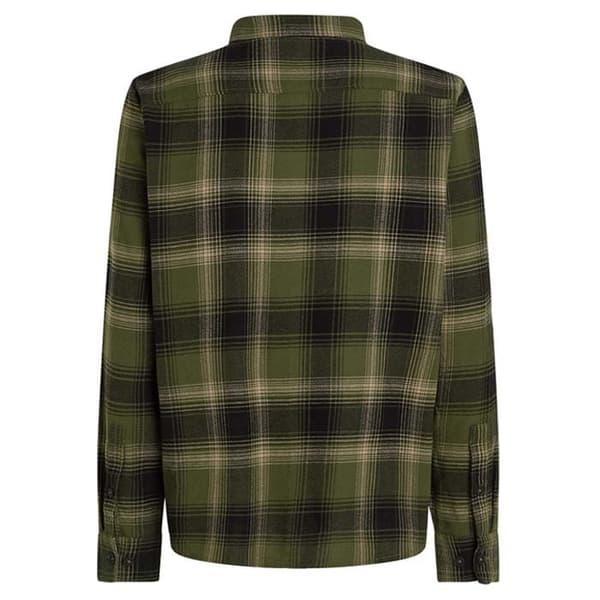 O´neill Flannel Check Pitkähihainen Kauluspaita Vihreä M Mies