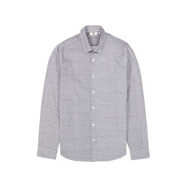 Garcia Z1094 Skjorte Med Lange ærmer Grå M Mand