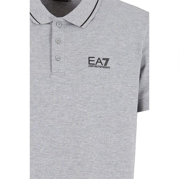 Ea7 Emporio Armani 8npf16_pjvuz Poloskjorta Grå M Man