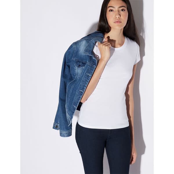 Armani Exchange 8nyt82_yj16z T-shirt Med Korte ærmer Hvid XS Kvinde