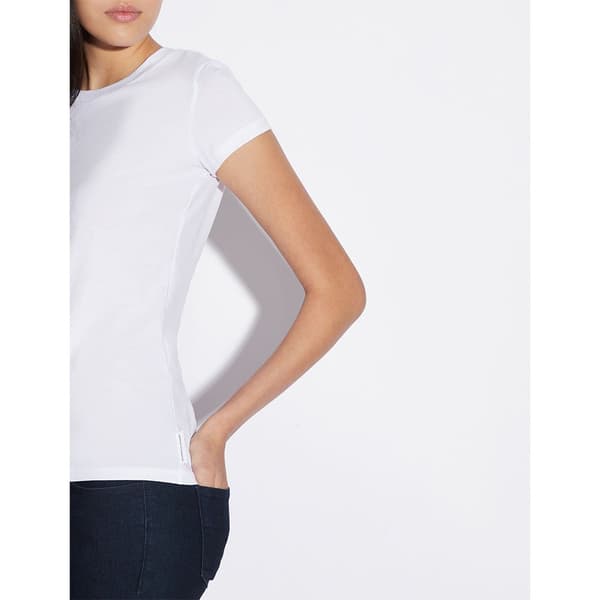 Armani Exchange 8nyt82_yj16z T-shirt Med Korte ærmer Hvid XS Kvinde