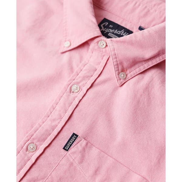 Superdry Vintage Oxford Lyhythihainen Paita Pinkki M Mies