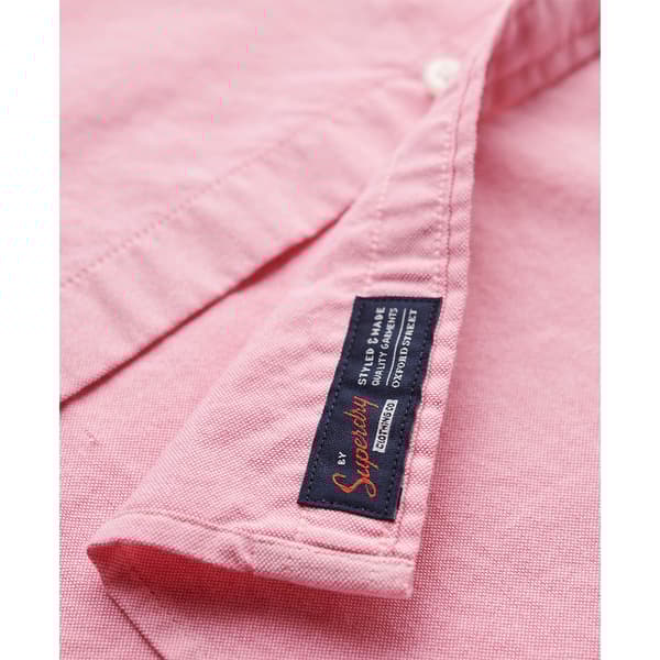 Superdry Vintage Oxford Lyhythihainen Paita Pinkki M Mies