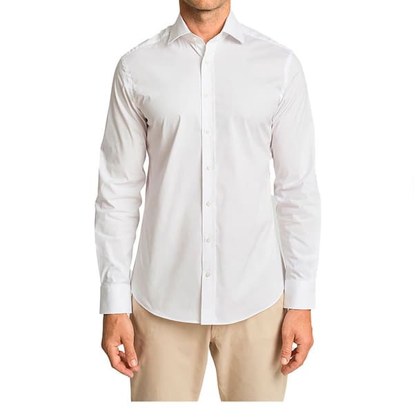 Hackett Stretch Pop Bc Skjorta Med Långa ärmar Vit L Man
