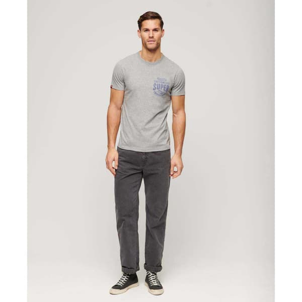 Superdry Copper Label Chest Graphic T-shirt Med Korta ärmar Grå M Man