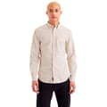 Miniatyrbillede 1 af 3: Dockers Stretch Oxford Slim Skjorte Med Lange ærmer Beige M Mand