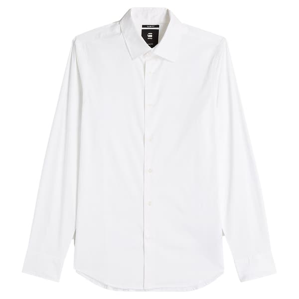 G-star D19088-2202 Skjorta Med Långa ärmar Vit L Man