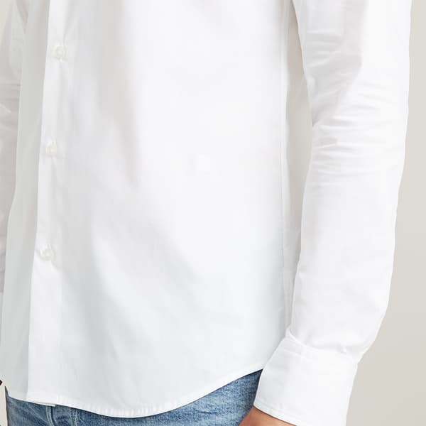 G-star D19088-2202 Skjorta Med Långa ärmar Vit L Man