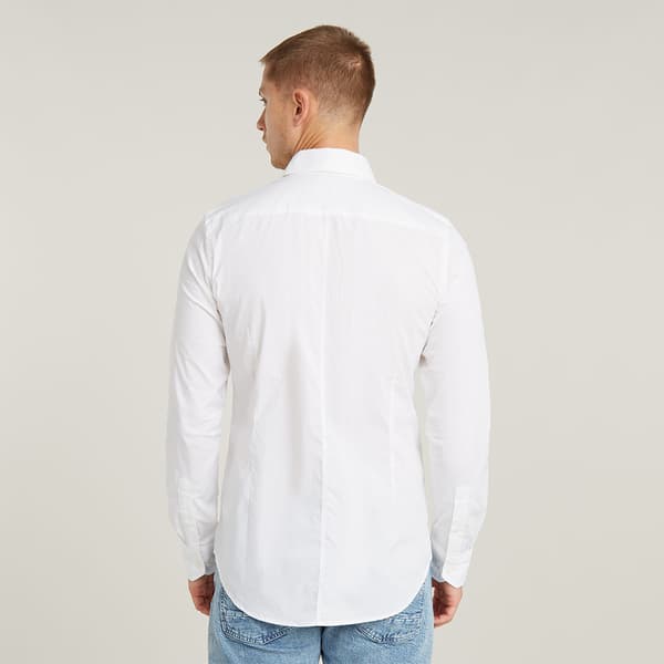 G-star D19088-2202 Skjorta Med Långa ärmar Vit L Man