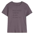 Miniatyrbild 1 av 2: Ecoalf Ambel T-shirt Med Korta ärmar Lila S Kvinna