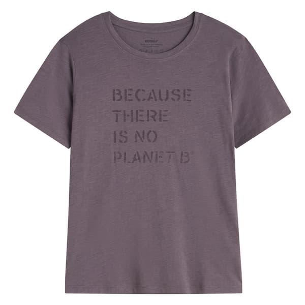 Ecoalf Ambel T-shirt Med Korta ärmar Lila S Kvinna
