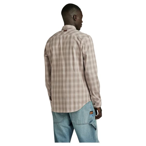 G-star Marine Skjorta Med Långa ärmar Beige L Man