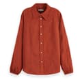 Miniatyrbillede 1 af 3: Scotch & Soda Viscose Jacquard Skjorte Med Lange ærmer Orange 38 Kvinde