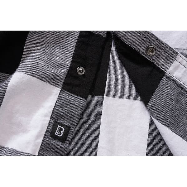 Brandit Check Skjorte Hvid 7XL Mand