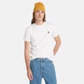 Miniatyrbillede 4 af 6: Timberland Basic Jersey Slim T-shirt Med Korte ærmer 3 Enheder Hvid 2XL Mand