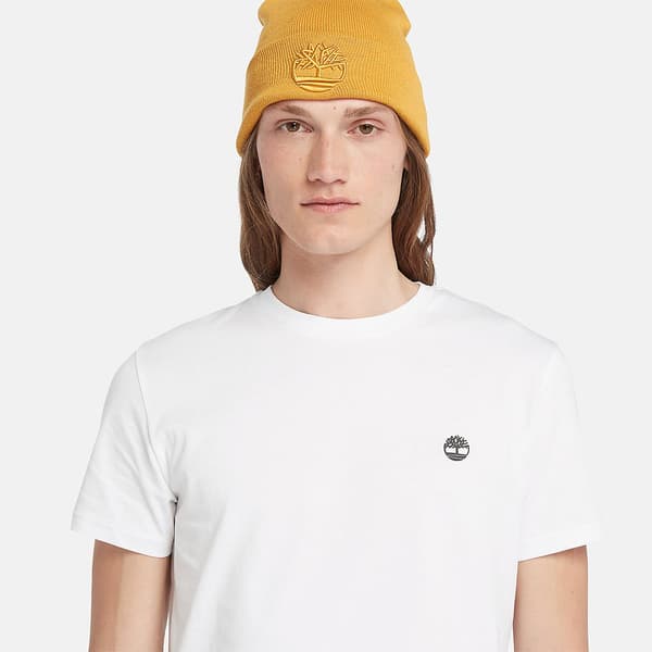 Timberland Basic Jersey Slim T-shirt Med Korte ærmer 3 Enheder Hvid 2XL Mand