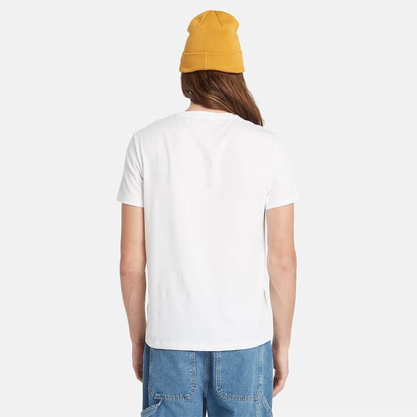 Timberland Basic Jersey Slim T-shirt Med Korte ærmer 3 Enheder Hvid 2XL Mand